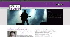 Desktop Screenshot of musikzone.at